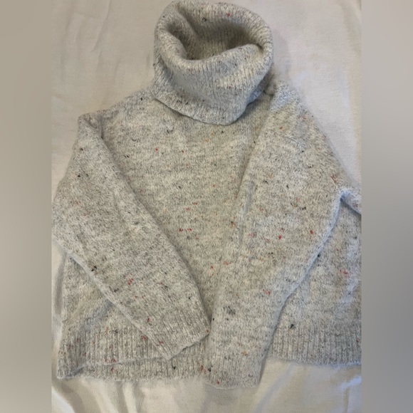 Lou & Grey for LOFT Ladies Speckled Confetti Cowl Neck Soft Sweater XXL - Picture 14 of 14